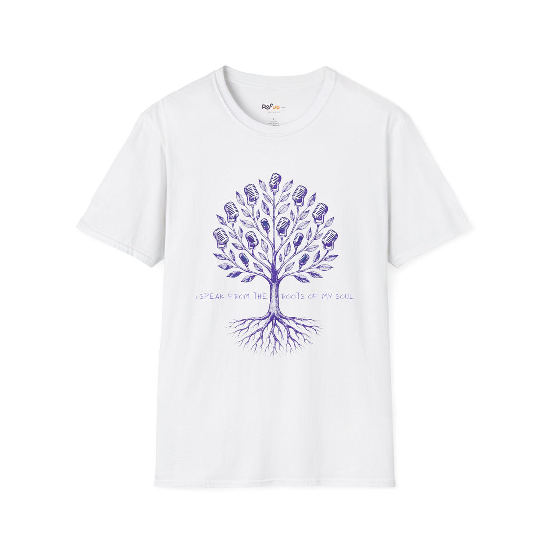I Speak from the Roots of My Soul - Voice Tree Design for Creatives T-Shirt