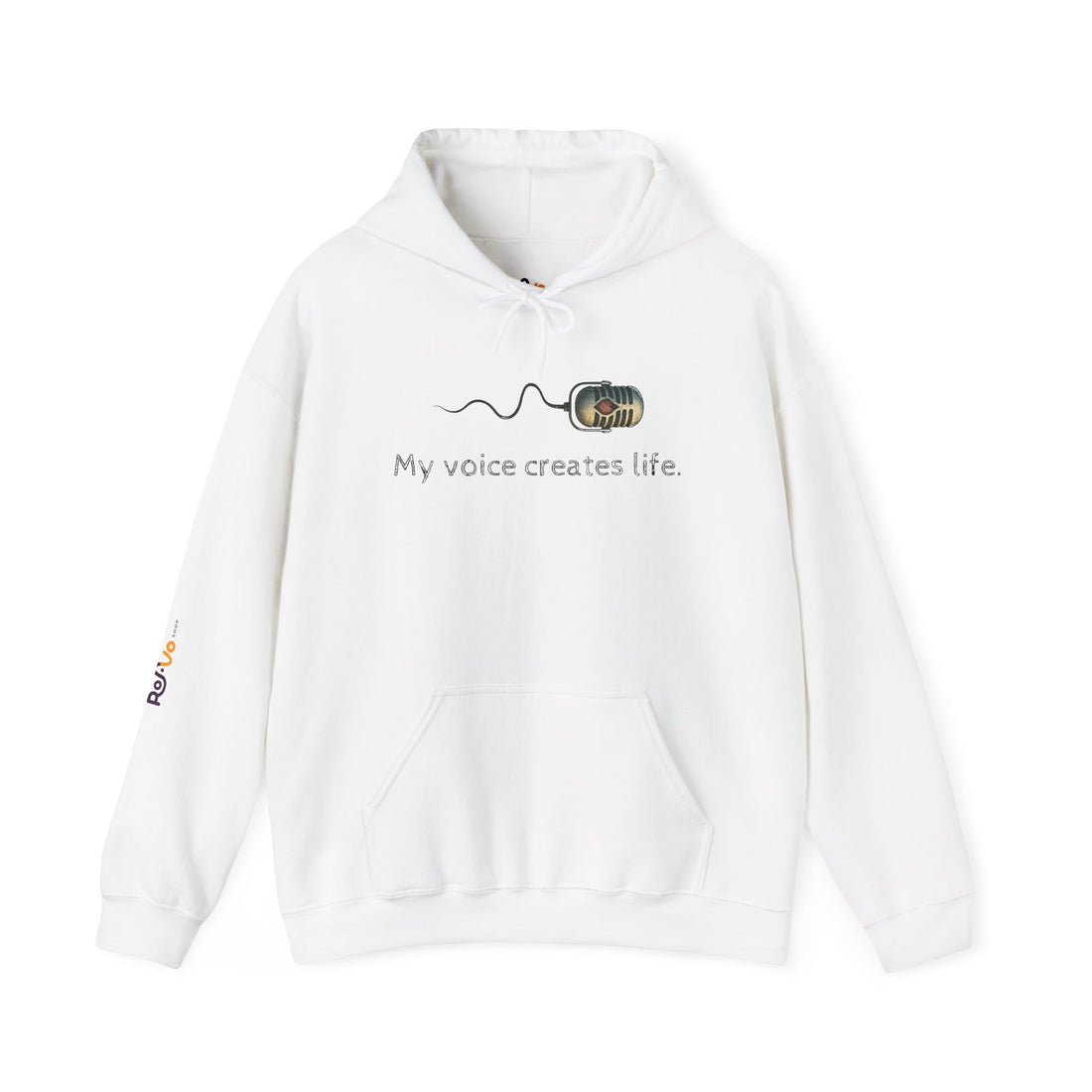My Voice Creates Life - Voice Actor Hoodie