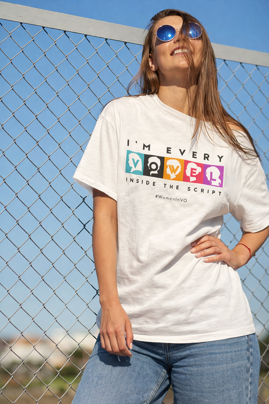 I’m Every Vowel T-Shirt - Light & Minimalist #WomenInVO Softstyle Tee