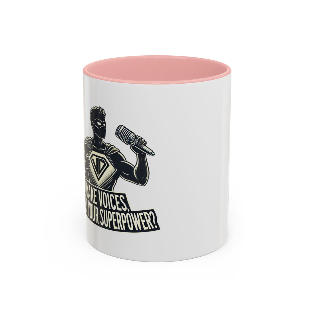 VO Superpower Mug - Essential Coffee Mug for Voice Actors