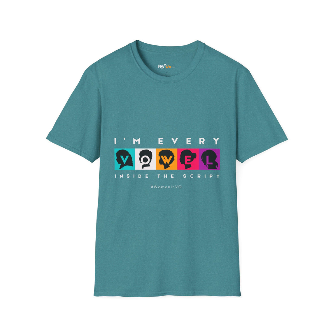 I’m Every Vowel T-Shirt - Classic Dark & Bold #WomenInVO Softstyle Tee