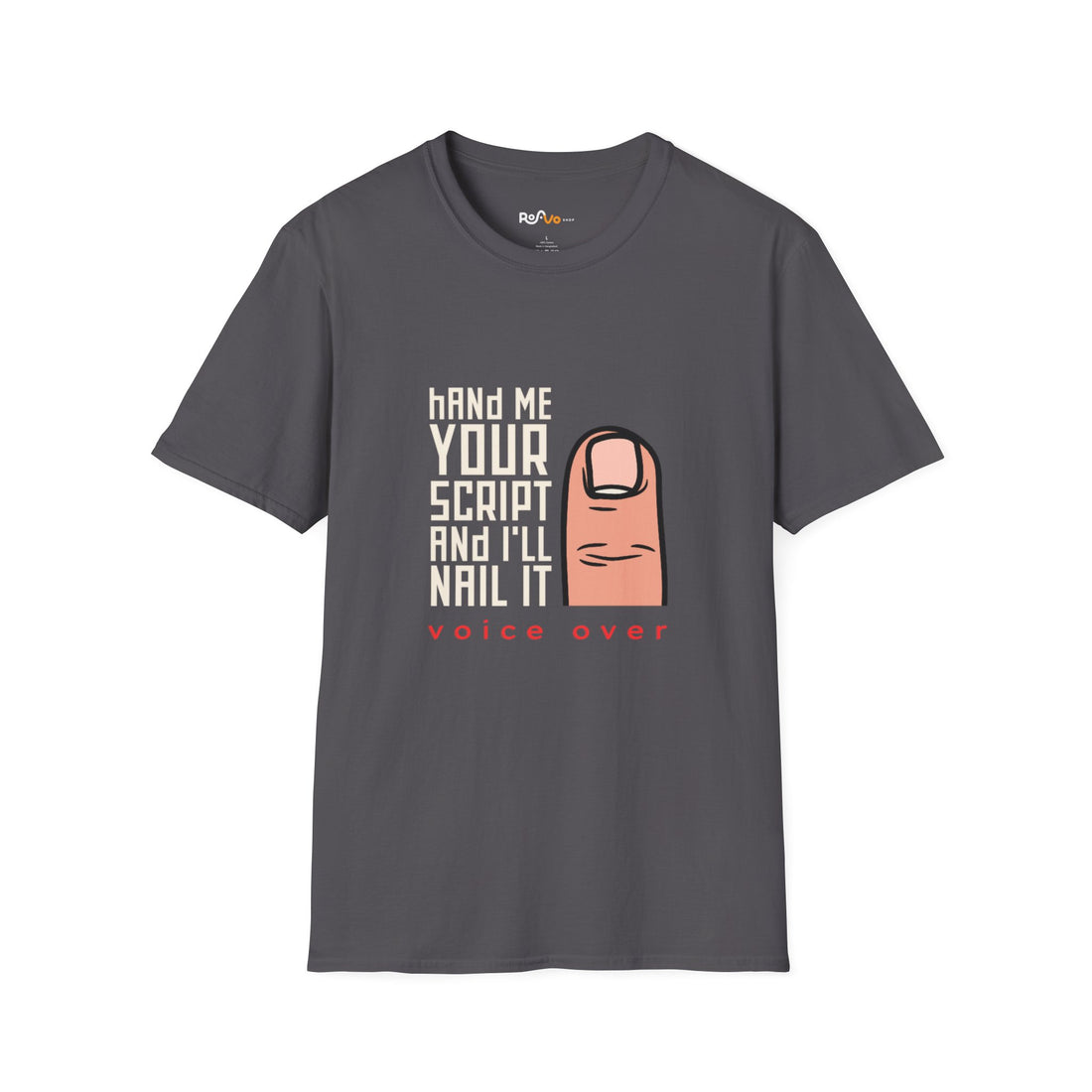 Hand Me Your Script T-Shirt - Bold & Classic #VO Artist Unisex Tee