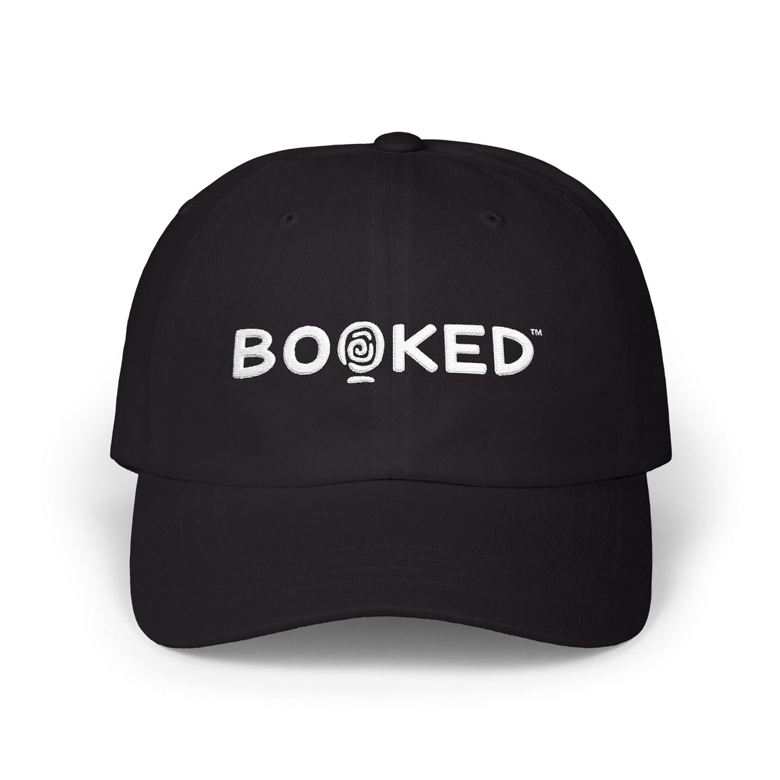 BOOKED White - Classic Dad Cap