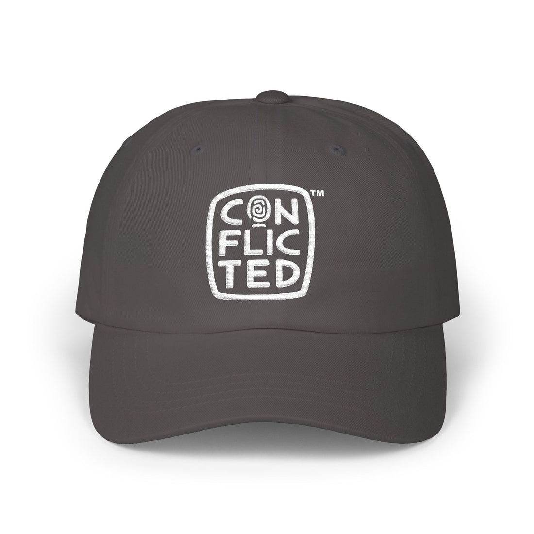 Conflicted white - Classic Dad Cap