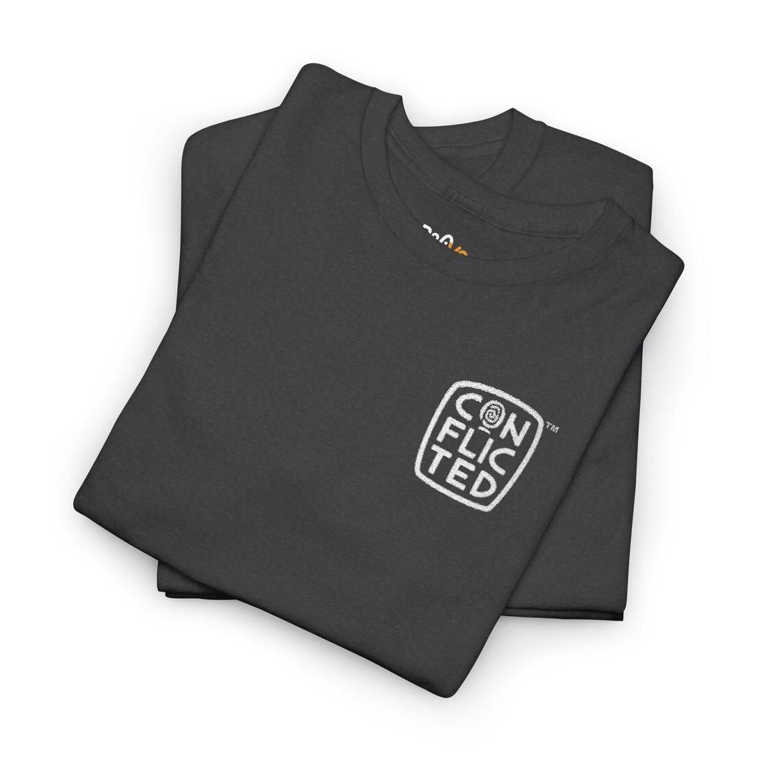 Conflicted White - Unisex Heavy Cotton Tee