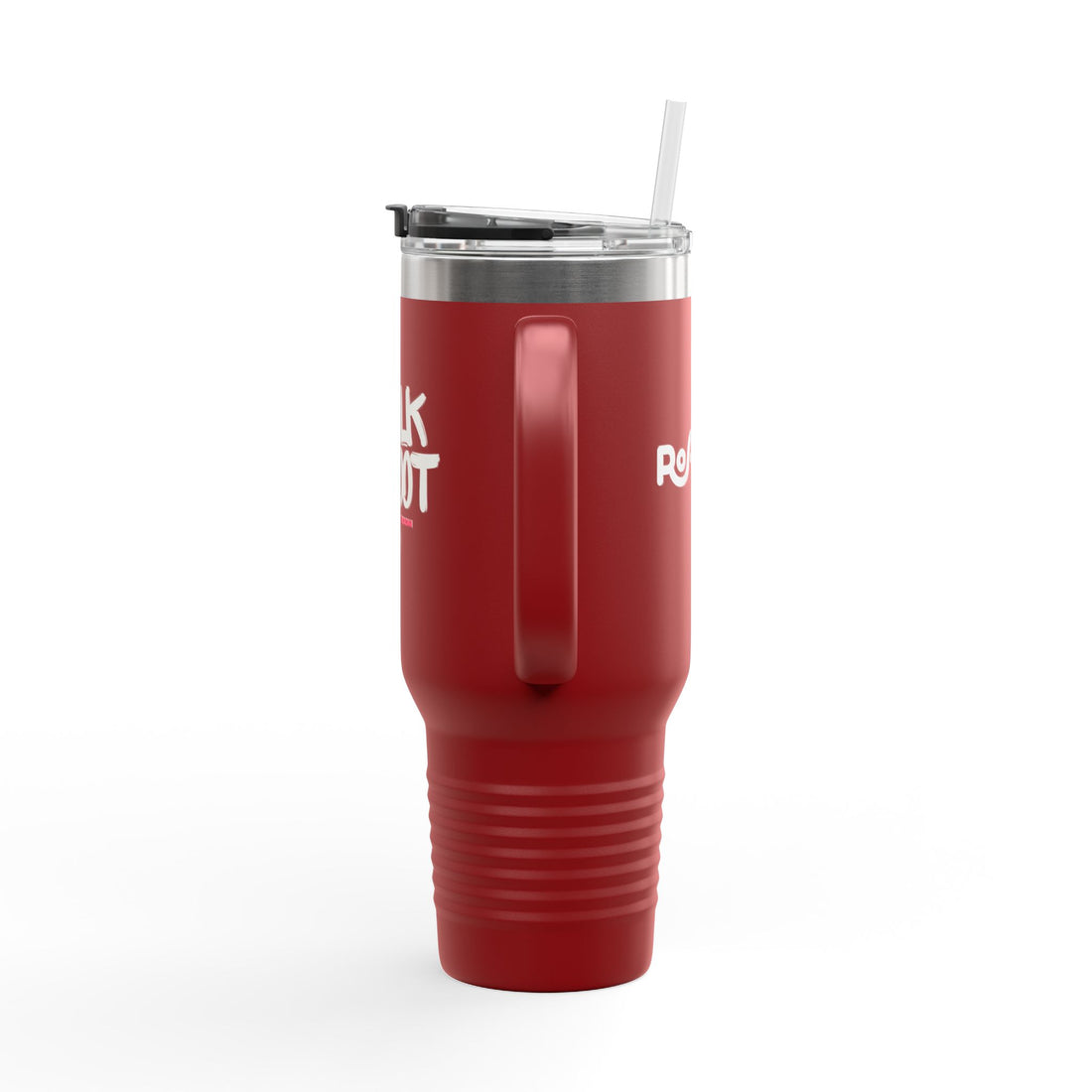 I Talk a Looot in a Padded Room Travel Mug - 40oz Insulated Tumbler for Voice Actors by ROA VO Shop