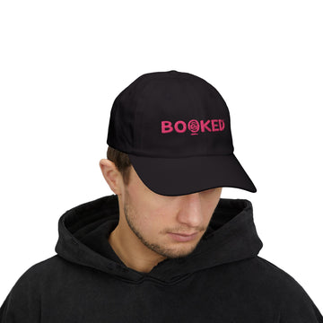 BOOKED Pink - Classic Dad Cap