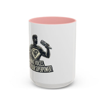 VO Superpower Mug - Essential Coffee Mug for Voice Actors