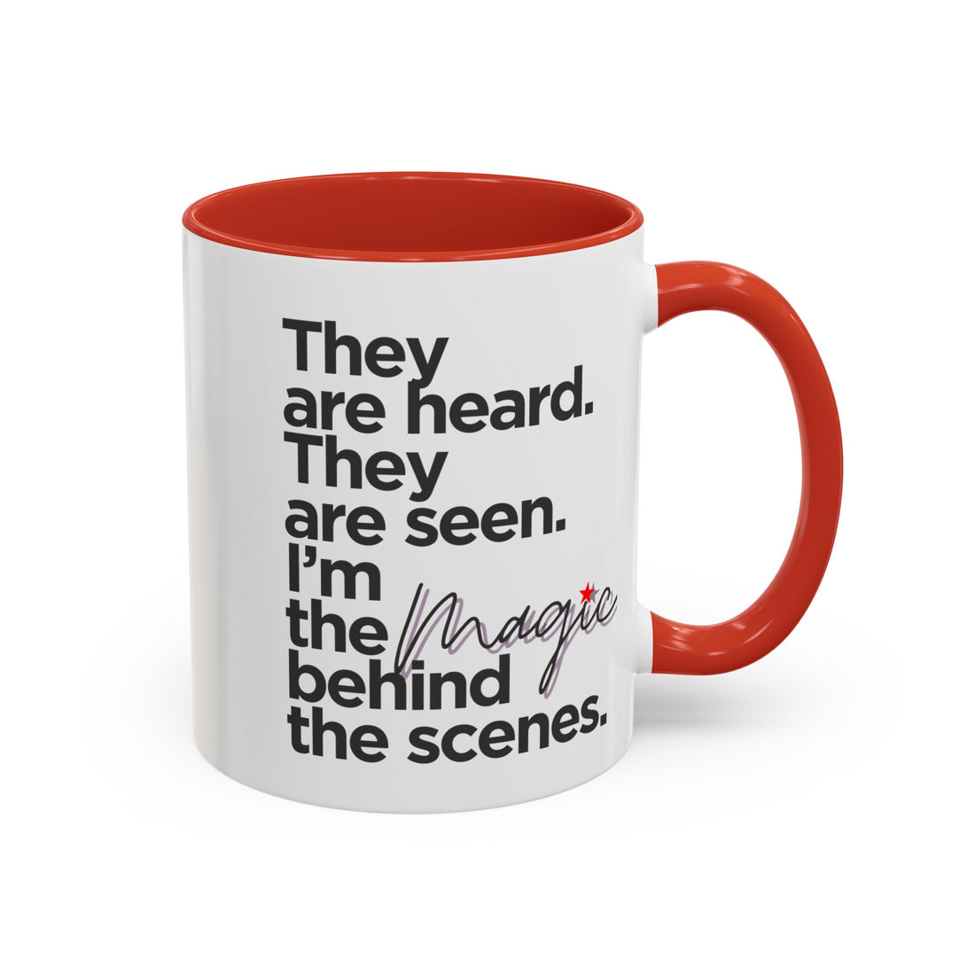 They Are Heard, They Are Seen Mug - Agent's Life Mug