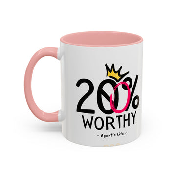 200% Worthy - Agent's Life Mug