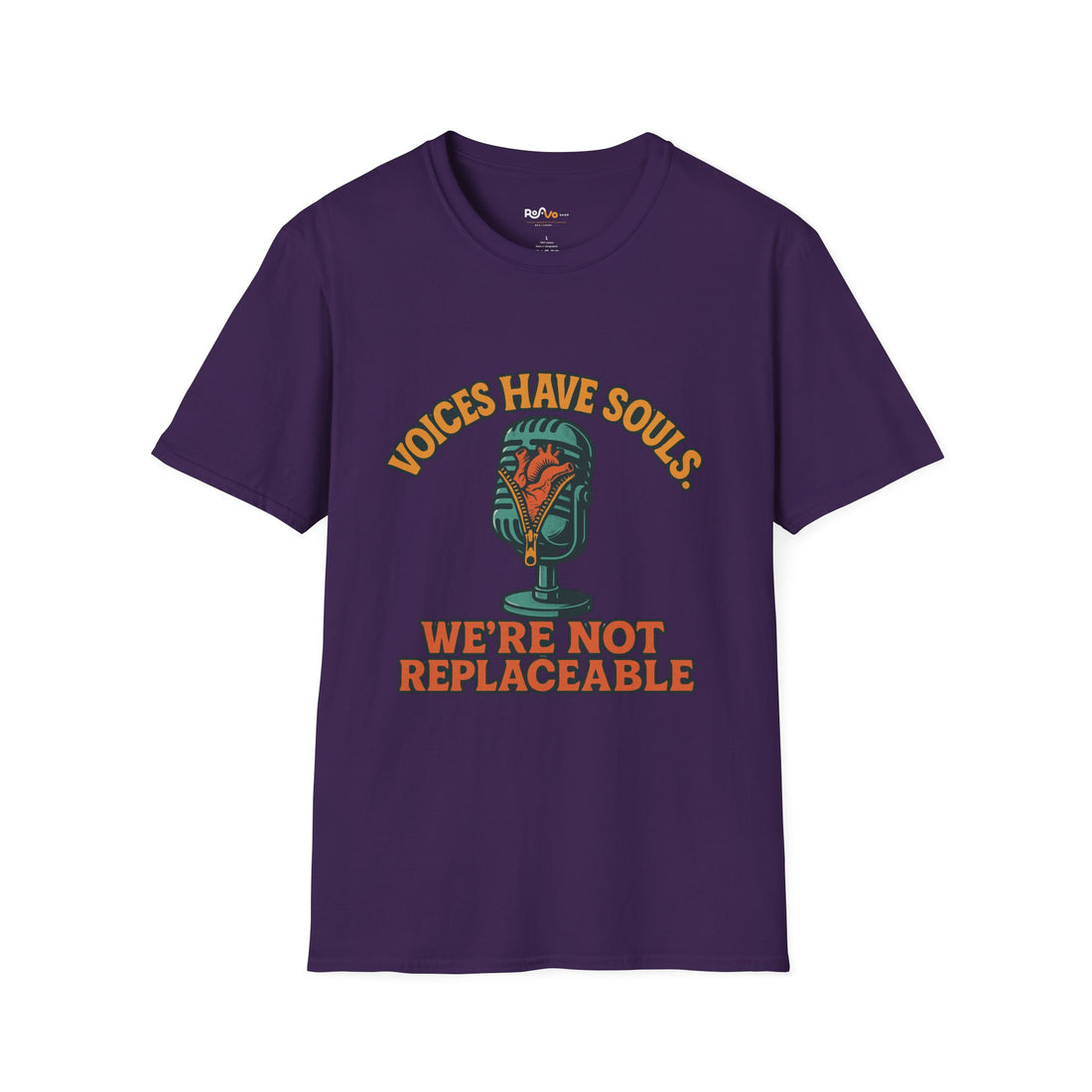 Voices Have Souls - Were Not Replaceable | Voice Actor Statement Tee