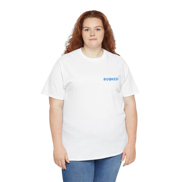 BOOKED Light Blue - Unisex Heavy Cotton Tee