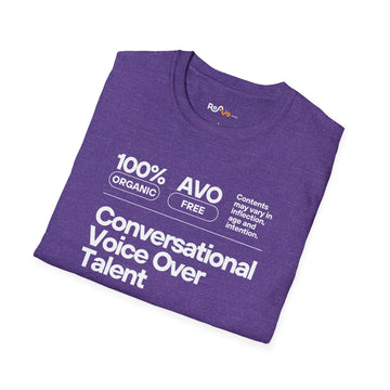 Voice Actor Ingredients T-Shirt - Unisex Soft Cotton Tee