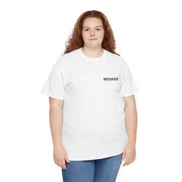 BOOKED Black - Unisex Heavy Cotton Tee