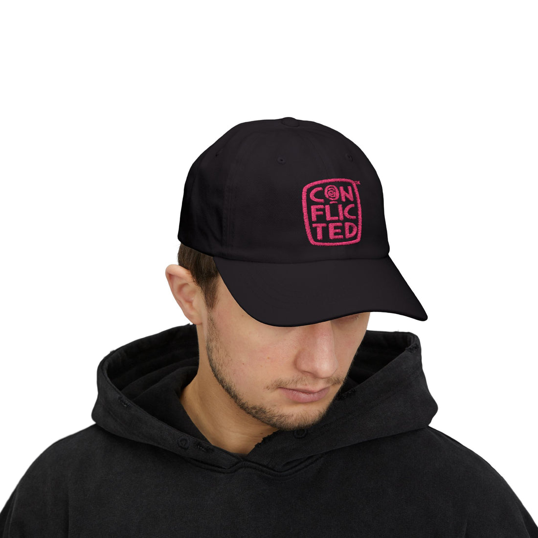 Conflicted Pink - Classic Dad Cap