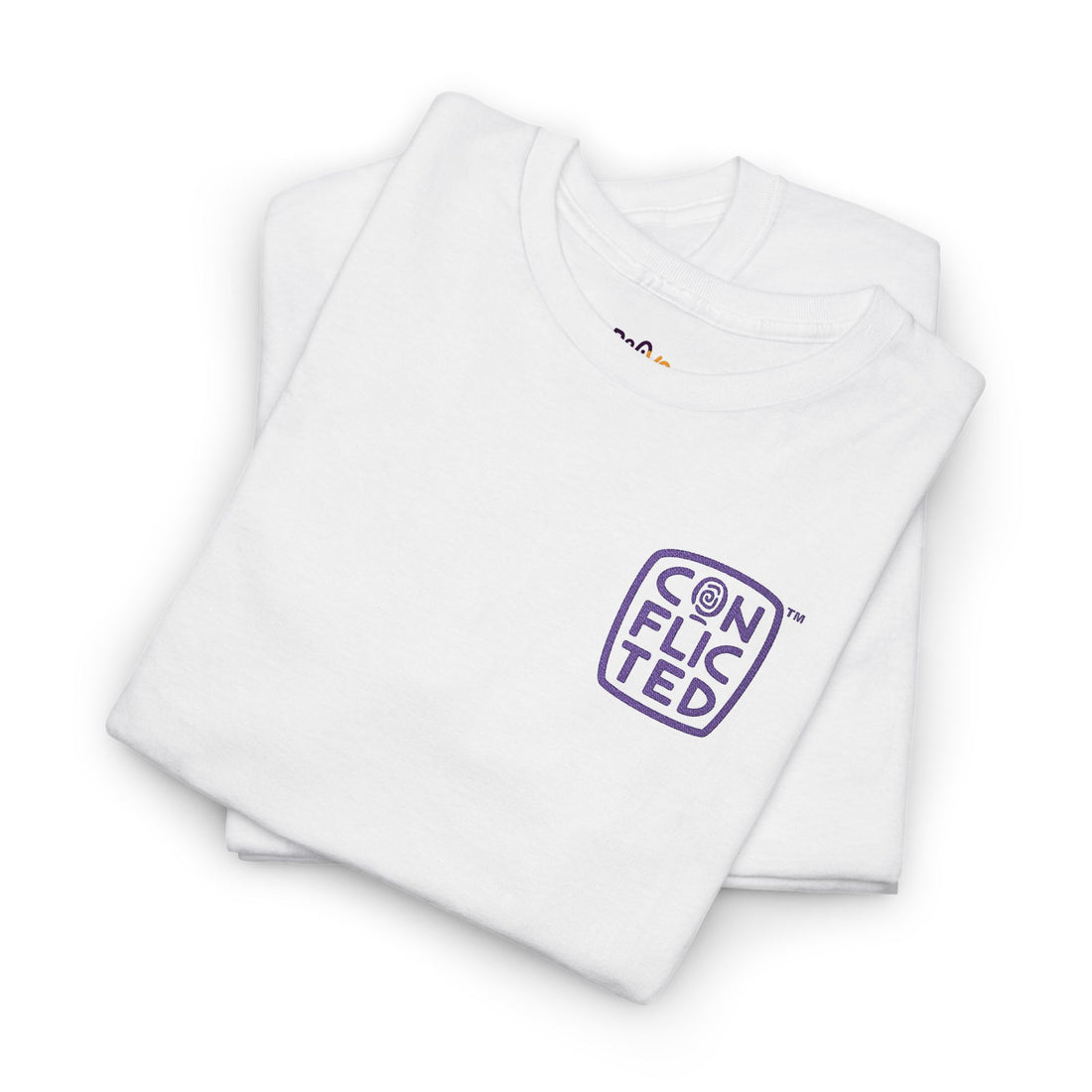 Conflicted Purple - Unisex Heavy Cotton Tee