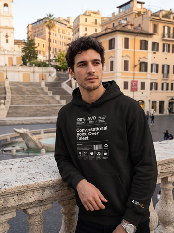 Voice Actor Ingredients Hoodie - Unisex Soft & Cozy Sweatshirt by ROA VO Shop