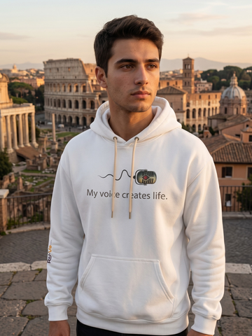 My Voice Creates Life - Voice Actor Hoodie