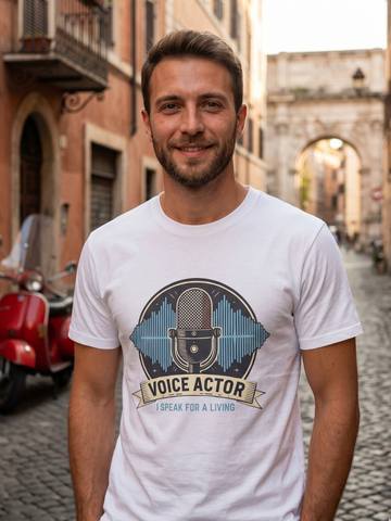 Voice Actor T-Shirt - Unisex Softstyle Tee