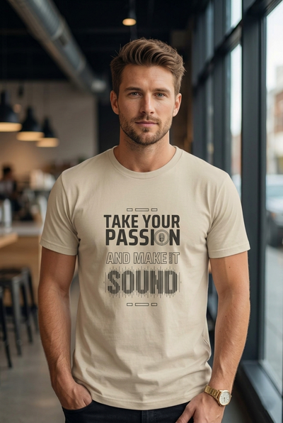Make Your Passion Heard T-Shirt - Unisex Softstyle Tee